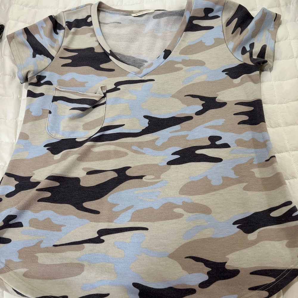 Cute camo top